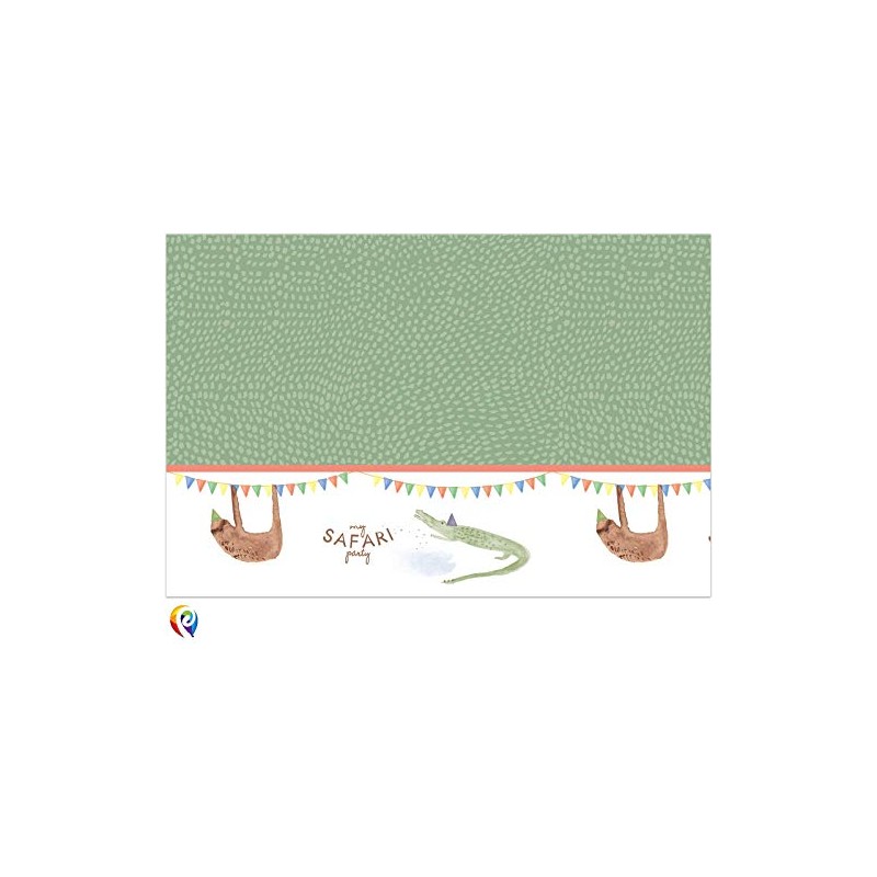 Procos Partyware Safari Table Cover 120x180cm 1CT