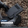 WYNEX Tactical Notebook Padfolio Ring Binder with 80 Sheets, Zipper