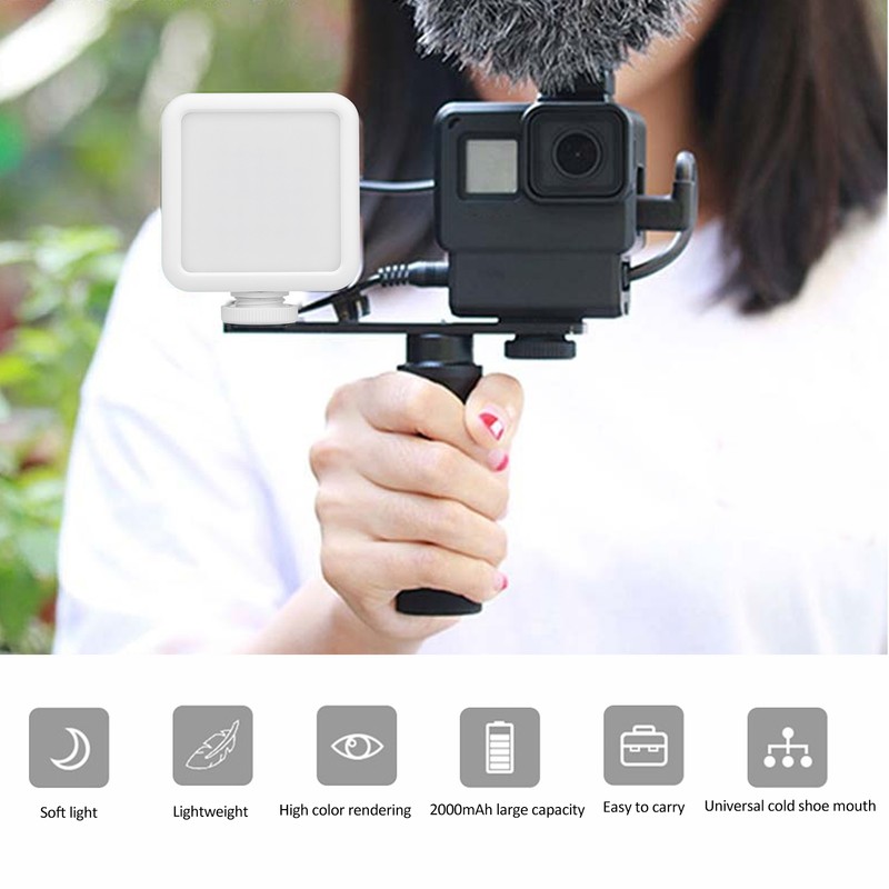 ULANZI VL49 Small LED Video Light Adjustable Photography Soft Light