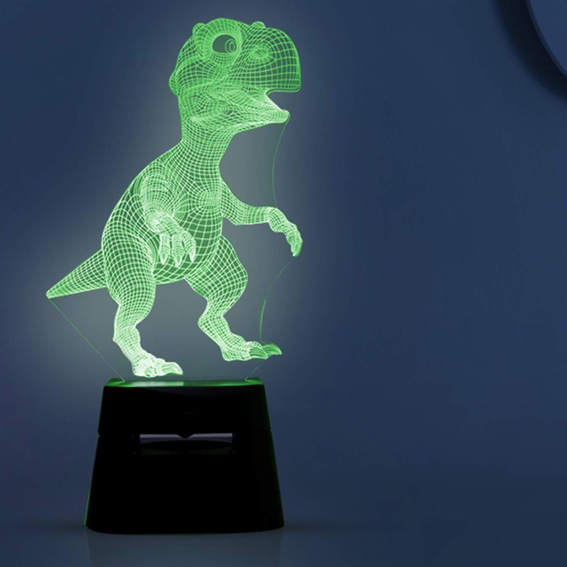 AQUARIUS LED 3D Colour Changing Hologram Night Light and Desk