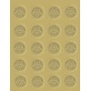 Maine Notary Gold Foil Stickers - Customize with Your Notary