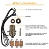 Bottle Lamp Kit with 9mm Glass Drill bit DIY Lamp