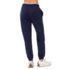 KUT & SO Womens Fleece Joggers with Pockets – Essential Sweatpants for Women Navy Large