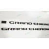 Grand Cherokee 4pcs Matte Black Side Door Rear Limited L