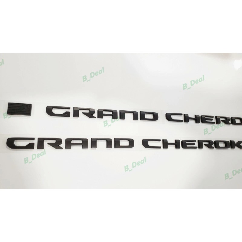 Grand Cherokee 4pcs Matte Black Side Door Rear Limited L