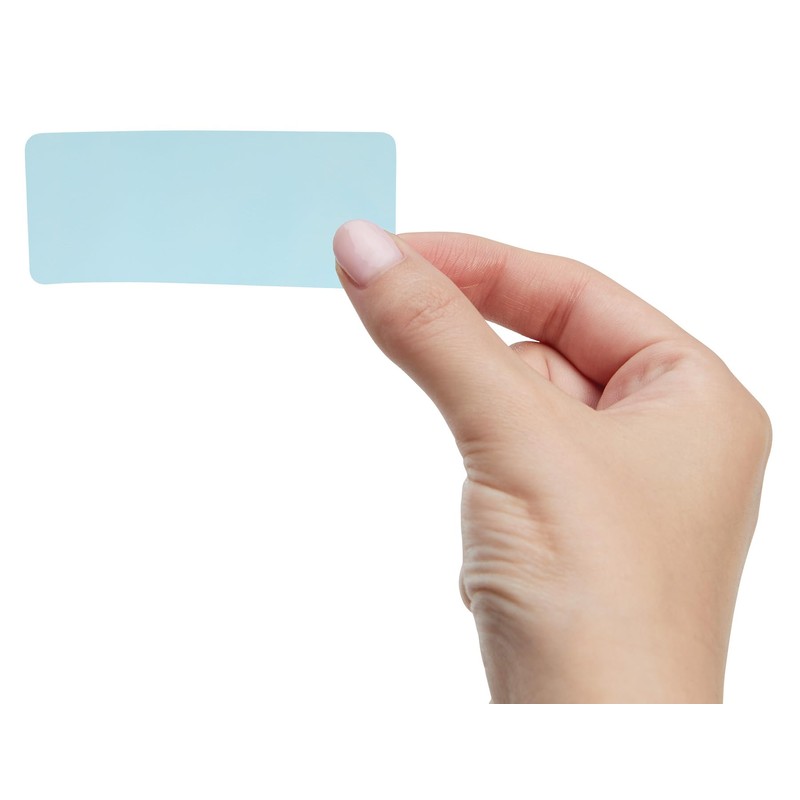 Demco Color-Tinted See-Through Labels, Label Protector Savers - Green 250/Roll