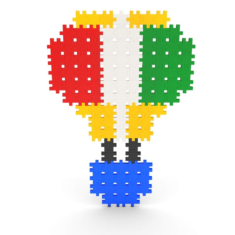 Meli Minis EDU Creative Toy, Multi-Colour, Pack of 1400