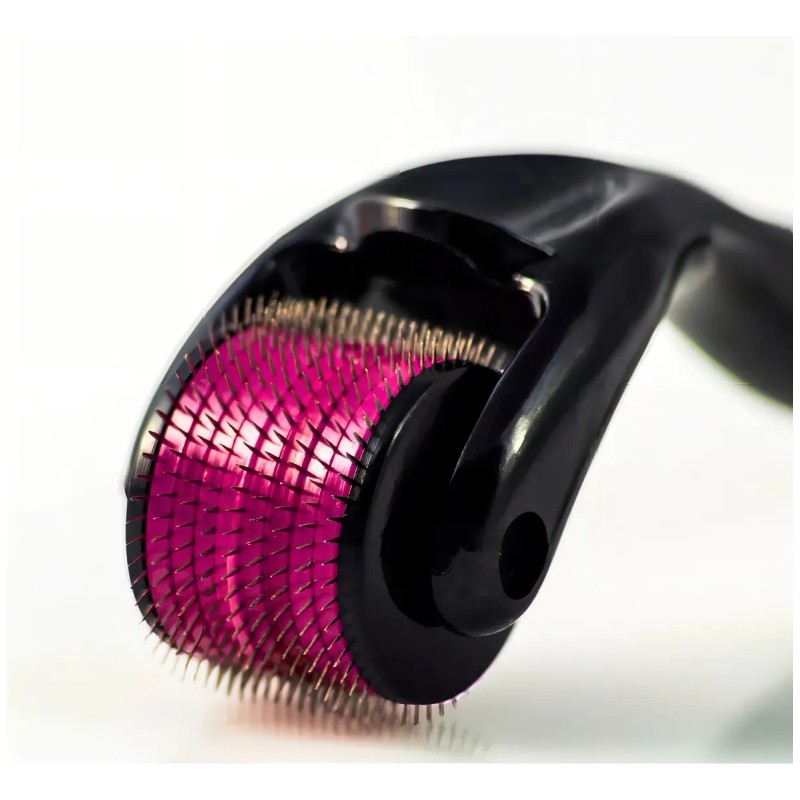 Facial Barba 0.5 Mm Titanio Regenera Colágeno 2 Piezas