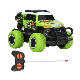 Remote Control Cars, stylish mini rc car Rc Car For Kids Mini Remote Control Car with high friction and high speed for home use (Green)