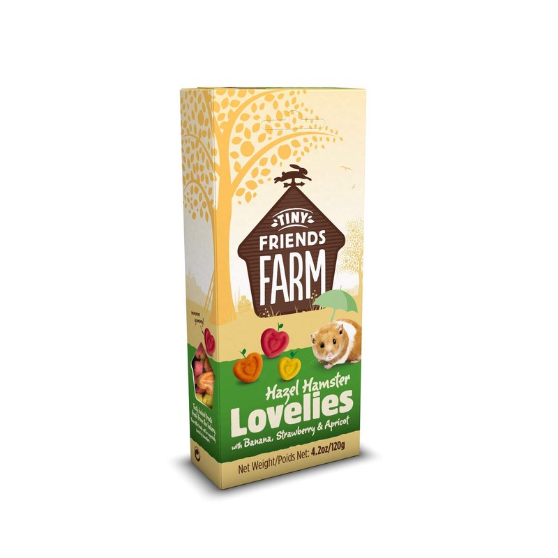 Supreme Tiny Friends Farm Lovelies Hamster Treats, 4.2 oz.