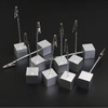 NUOLUX 10pcs Memo Clip Holder Stand with Alligator Clasp for