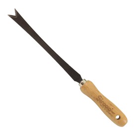 Sirocco Weed cutter with beech handle, 14 cm, hand-forged garden tool made of hardened steel for effective weeding