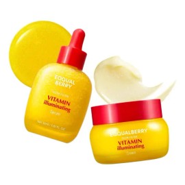`pack De 2 Sérum Y Crema Iluminadores Vitamínicos Equalberry