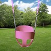 Gorilla Playsets 04-0008-PK/PK Full Bucket Toddler Swing, Pink Bucket, Pink