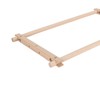 Cross Stitch Frame Rectangular Removable Wood Needlework Stretcher Frame Quilting