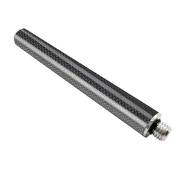 Carbon Fiber Extension Pole Rod 5/8-11 Threads Screw Mount Telescopic Pole Extender for Level GPS RTK Surveying GNSS Robotics Antenna Height Measurement Tripod Stabilizer (30cm/11.81")