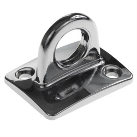 SOURCEONE.ORG Rope Stanchion Wall Plate in Gold or Silver Finish