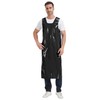 Nanxson Lightweight Waterproof TPU Apron with Elasticized Back Straps Adjustable