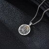 Saint Raphael Necklace 925 Sterling Silver St Raphael Pendant Patronus
