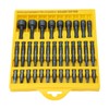 35Pcs Screwdriver Bit Set Magnetic S2 Steel 1/4in Hex Shank