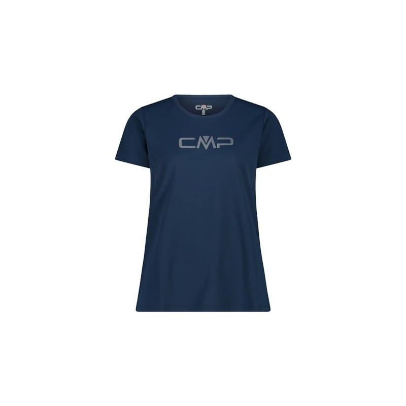CMP - T-Shirt da Donna, Blue-Grey, 42