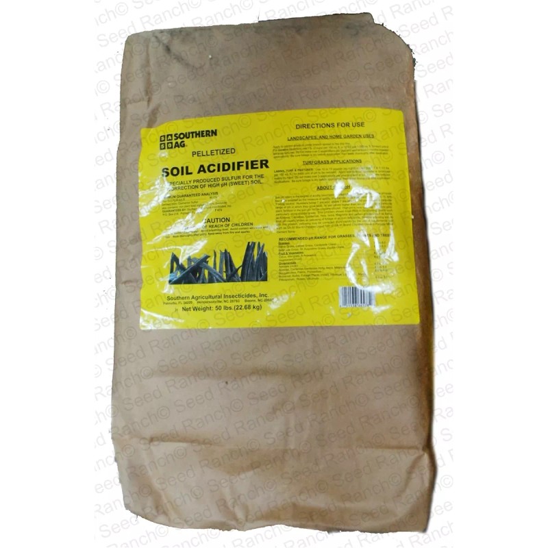 Southern Ag Soil Acidifier Sulfur Granular Fertilizer - 50 Lbs.