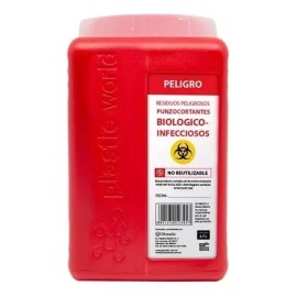 GH medic 2 Pack Bote Rpbi Contenedor Recolector  2.7 Lt Punzocortante