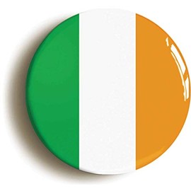 Ozorath IRELAND BADGE BUTTON PIN (Size is 1inch/25mm diameter) ÉIRE IRISH FLAG TRICOLOUR