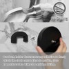 Mintime Modern Frameless DIY Wall Clock Large 3D Wall Watch