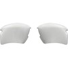 Oakley Flak 2.0 XL Rectangular Replacement Sunglass Lenses, Clear, 59