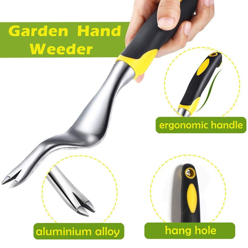 Shayee Garden Hand Weeder Manual Weed Puller Dandelion Remover Tool