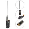 HYSHIKRA Antenna telescopica per radio 27 MHz, connettore SMA-F