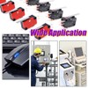 Swpeet 10Pcs V-152-1C25 Micro Limit Switch Long Hinge Roller Momentary