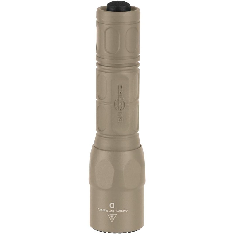 SureFire G2X Pro Dual-Output LED Flashlight with click switch, Desert