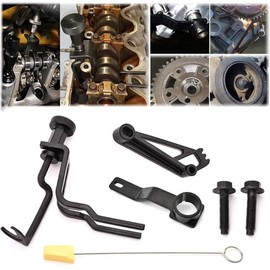 QHHR Valve Spring Compressor Tool Kit Compatible with Ford 4.6L 5.4L 6.8L 3V Engines