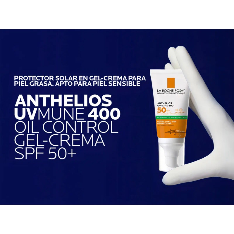 Protector Solar Anthelios Uvmune 400 Oil Control Toque Seco