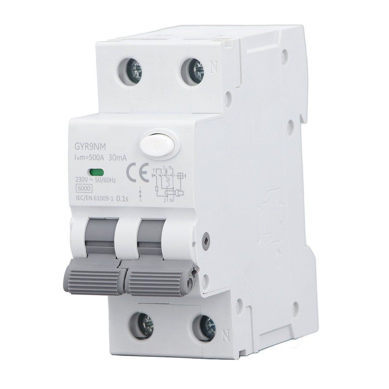 1P+N 20A 30mA Residual Current Operated Circuit Breaker Quick Response