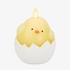Luminara Hatching Easter Chick Candle - 3.3" x 4.3" -