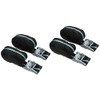 iapyx® Set of 4 Ratchet Tie-Down Straps, Clamping Locks 2.5