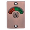 Partition Door Lock with Handle Public Toilet Restroom Bolt Lock