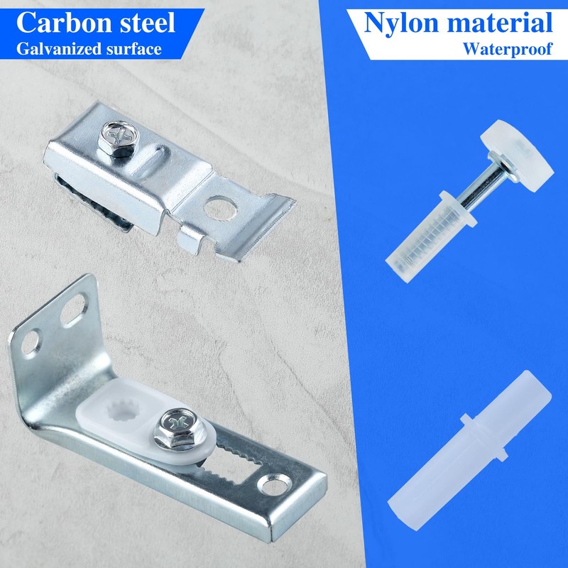 LEONTOOL Bi-Fold Door Hardware Kit, 2 Door Set, Bi-fold Door