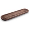QIELSER Decorative Wooden Dough Bowls, Long Natural Root Hand Carved