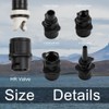 HEYTUR Inflatable Boat SUP Pump Adaptor and Kite/Boston Valve Standard