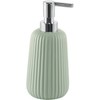 Gedy Soap Dispenser, Ceramic, Green, 8 X 8 X 18