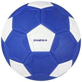BYAOSUN Curve Soccer Ball Size 4, Swerve Soft Balls for Outdoor and Indoor,Size 4 Soccer Ball for Boys and Girls