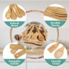 6PCS Wooden Kitchen Utensils for Non-Stick Cookware Tool Set Complete