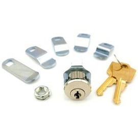 Hudson Lock PTR-656UN-0000 Universal Mailbox Lock, Keyed Different (Pack of 12)