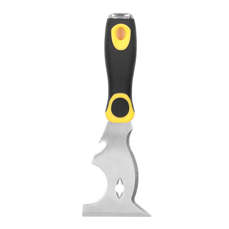 Multifunctional Spatula, Thickened Blade, Stainless Steel, Plastic, Ergonomically Shaped, Non-Slip