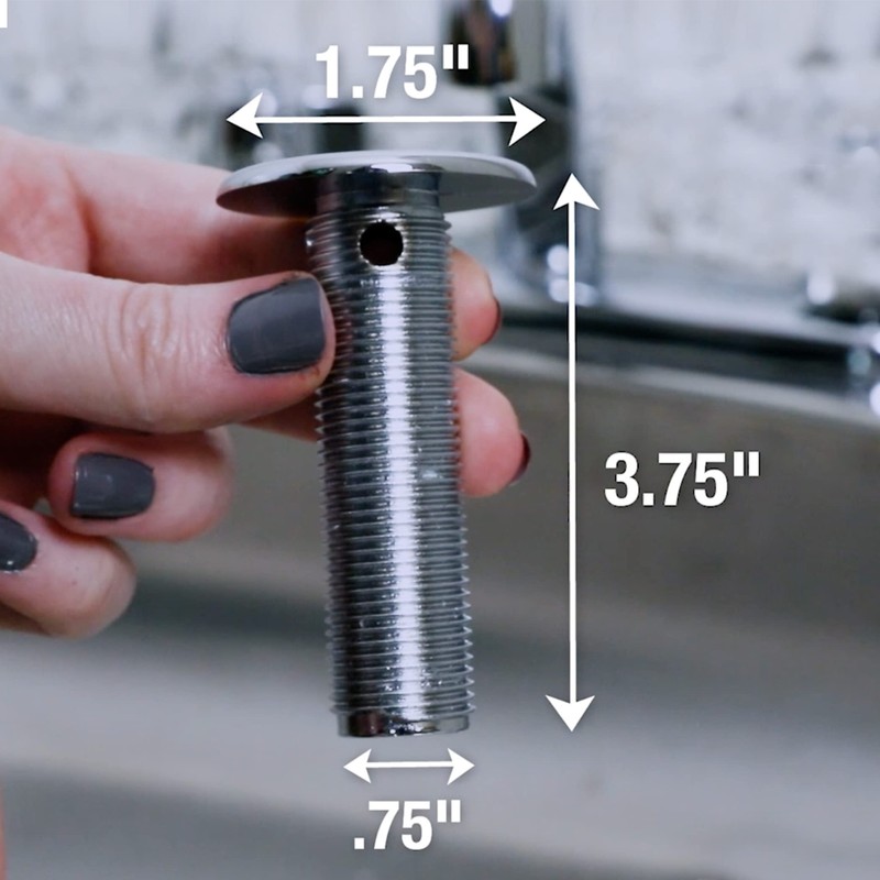 Danco 11091 Sink Hole Cover, Matte Black