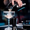 LURCH Cocktail Shaker 600 ml 3-Piece with Integrated Sieve Smokey